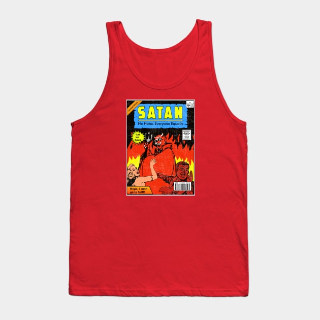 SATAN RETRO Tank Top by theanomalius_merch